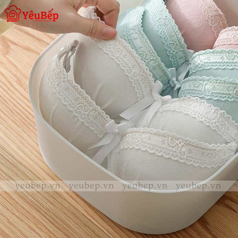 Hộp Bảo Quản Đồ Lót, Tất Bằng Nhựa Gọn Gàng Tủ Quần Áo