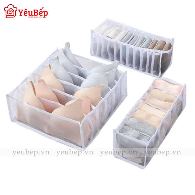Hộp Đựng Đồ Lót, Tất Cất Gọn Thông Minh, Tiện Lợi
