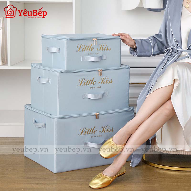 Hộp Đựng Quần Áo, Giầy Dép, Chăn Màn Gấp Gọn Tiện Lợi