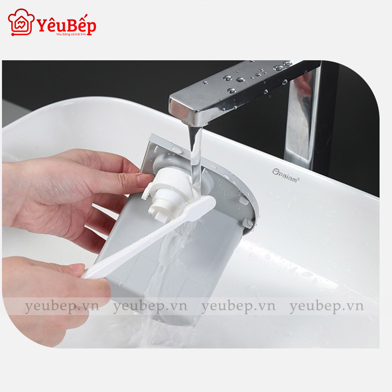 Kệ Để Đồ Nhà Tắm Và Bộ Dụng Cụ Nhả Kem Đánh Răng Tự Động Ecoco