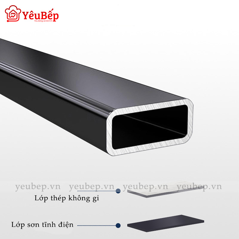 Kệ Đựng Gia Vị 2 Tầng Thông Minh Bằng Inox 201  - Kệ Gia Vị Chữ L