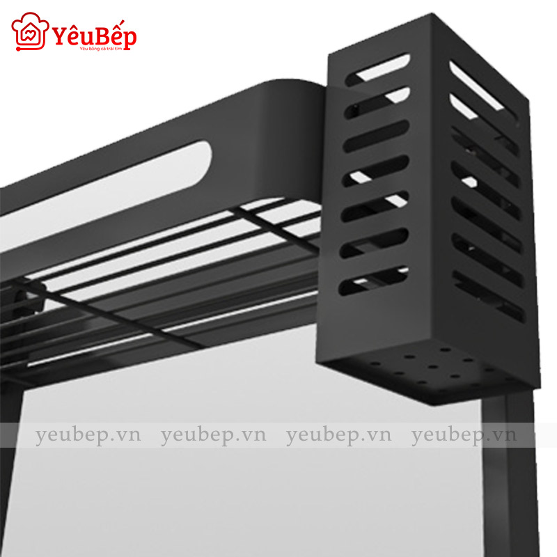 Kệ Đựng Gia Vị 2 Tầng Thông Minh Bằng Inox 201  - Kệ Gia Vị Chữ L