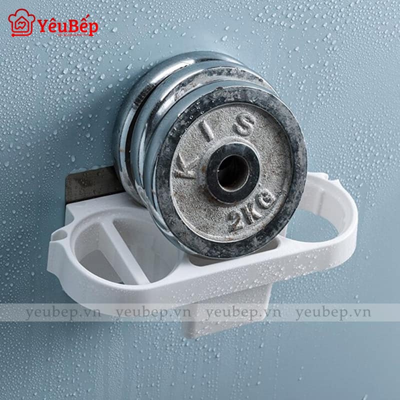 Kệ Đựng Thiết Bị Làm Tóc Dán Tường Đa Năng