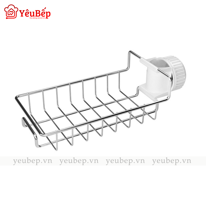 Kệ Inox gắn vào vòi nước, vòi phòng tắm thông minh, không gỉ sét