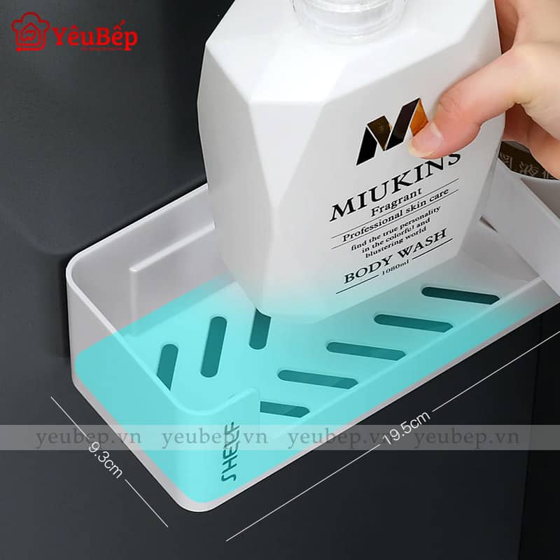 Kệ Góc Dán Tường Để Nhà Vệ Sinh Đa Năng