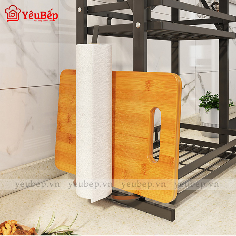 Kệ Gia Vị 2 Tầng Gấp Gọn Hình Chữ H Thông Minh