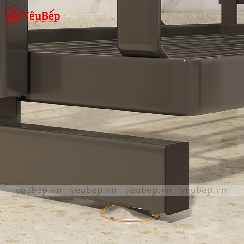 Kệ Gia Vị 3 Tầng Gấp Gọn Hình Chữ H Cho Nhà Bếp Tiện Lợi