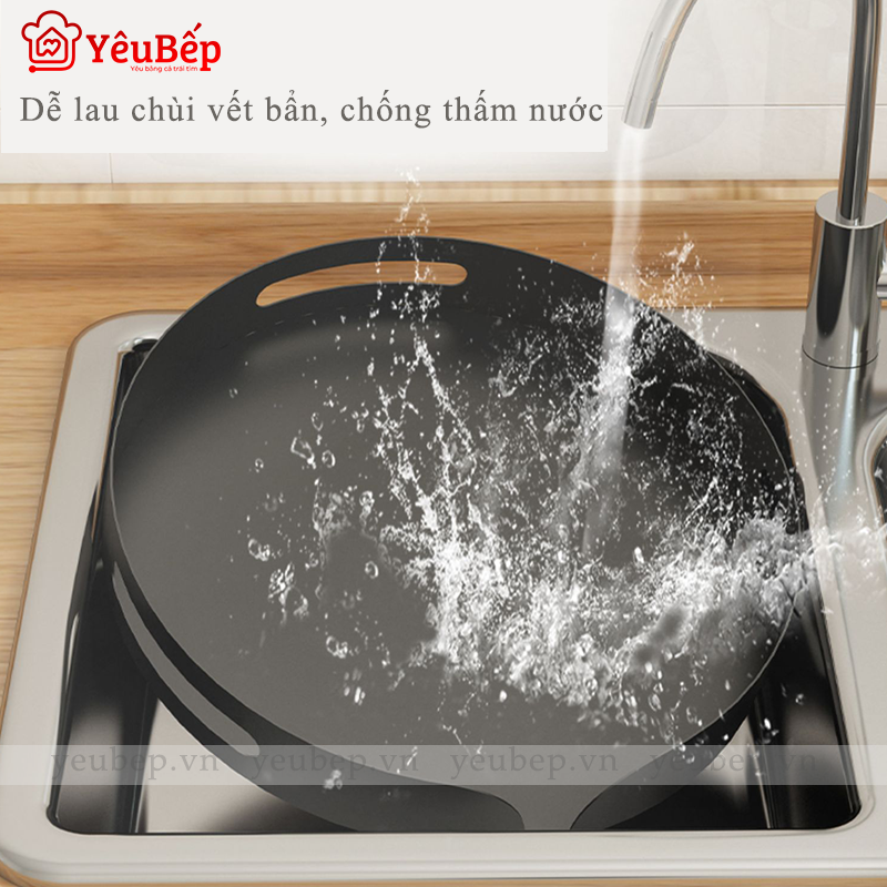 Kệ đựng gia vị xoay 360 độ 2 tầng thông minh