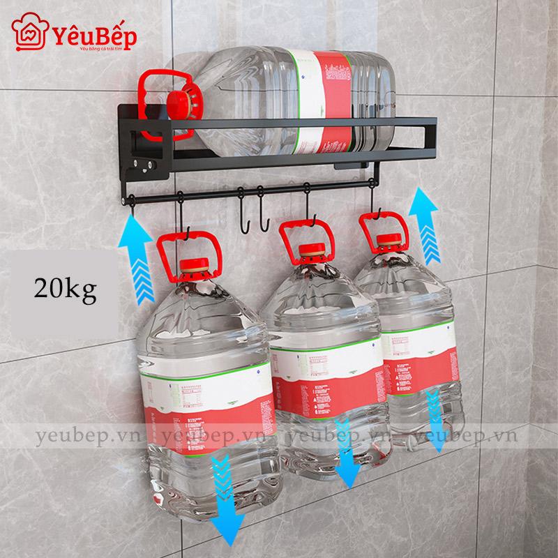 Kệ Gia Vị, Dao, Thớt, Chén, Đĩa Treo Tường Bằng Inox