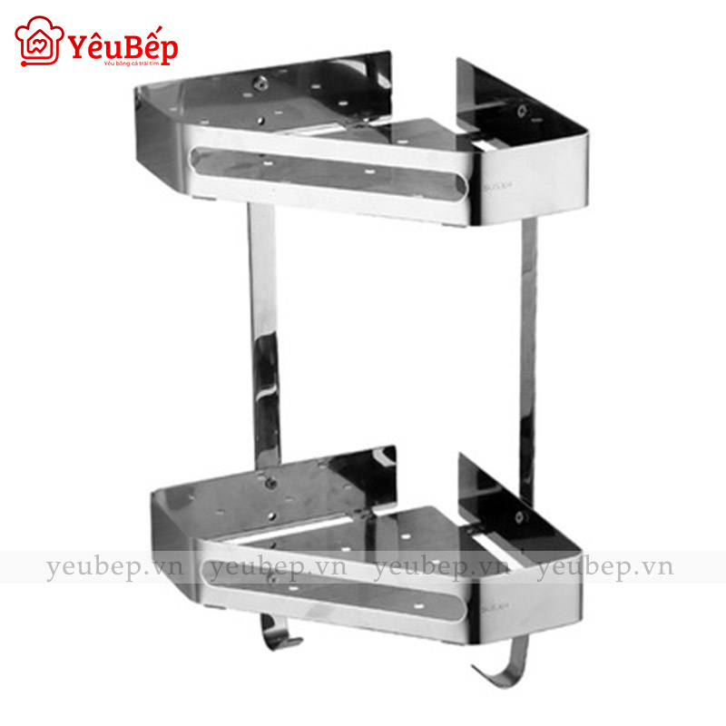Kệ Góc Nhà Tắm Bằng Inox 304 Siêu Bền, Đẹp