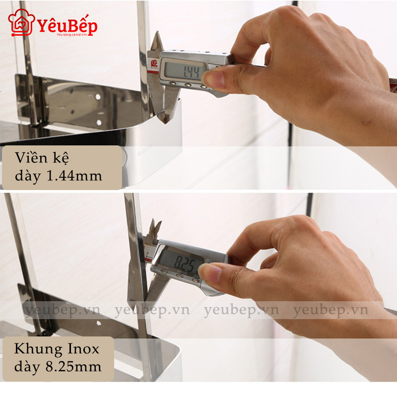 Kệ Góc Nhà Tắm Bằng Inox 304 Siêu Bền, Đẹp