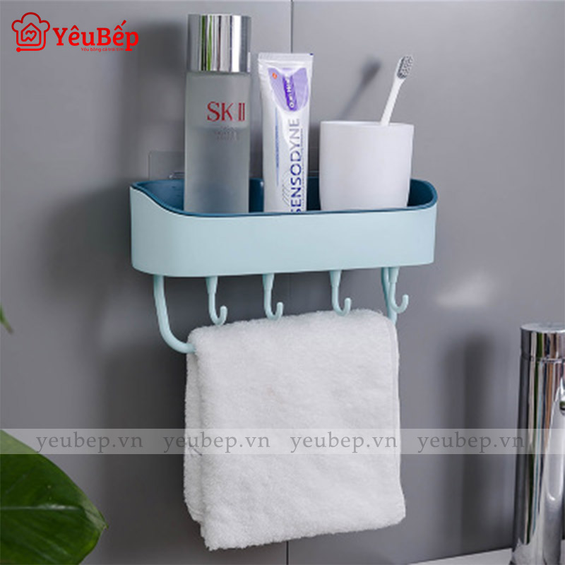 Kệ Để Đồ Nhà Tắm Thông Minh Bằng Nhựa ABS Chất Lượng 