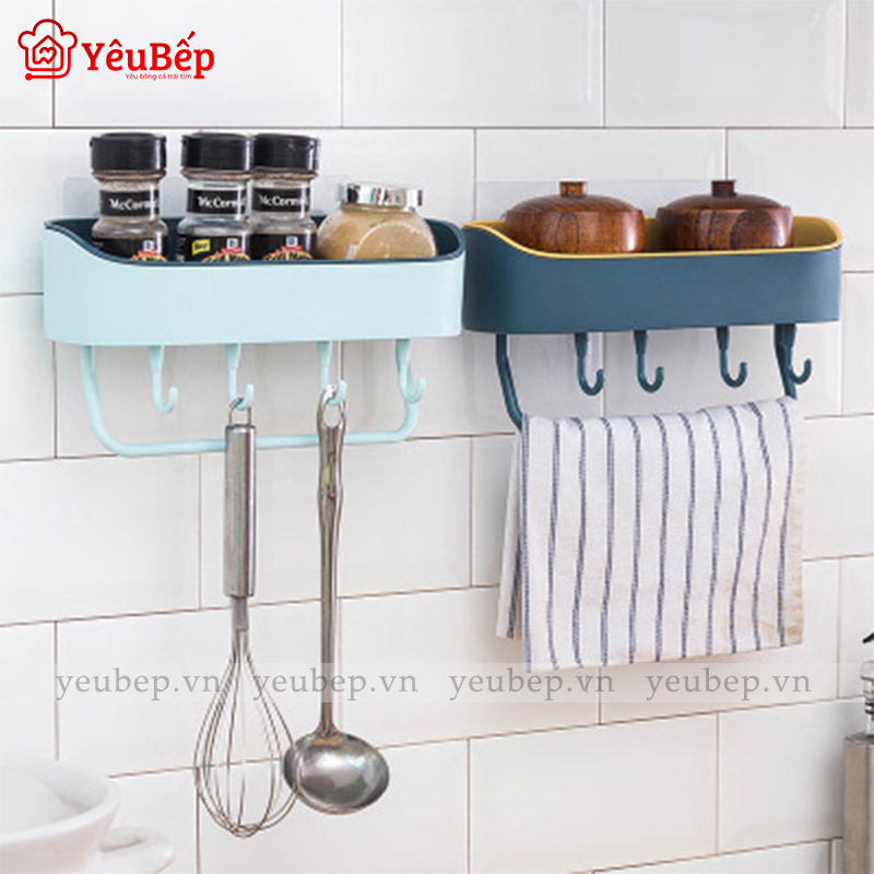 Kệ Để Đồ Nhà Tắm Thông Minh Bằng Nhựa ABS Chất Lượng 