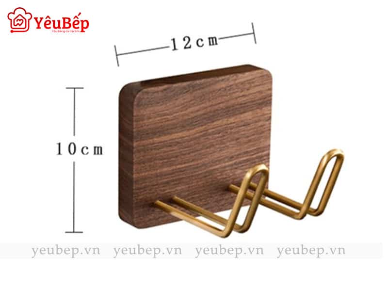 Kệ Treo Máy Sấy Tóc, Máy Cạo Râu Bằng Gỗ Sang Trọng