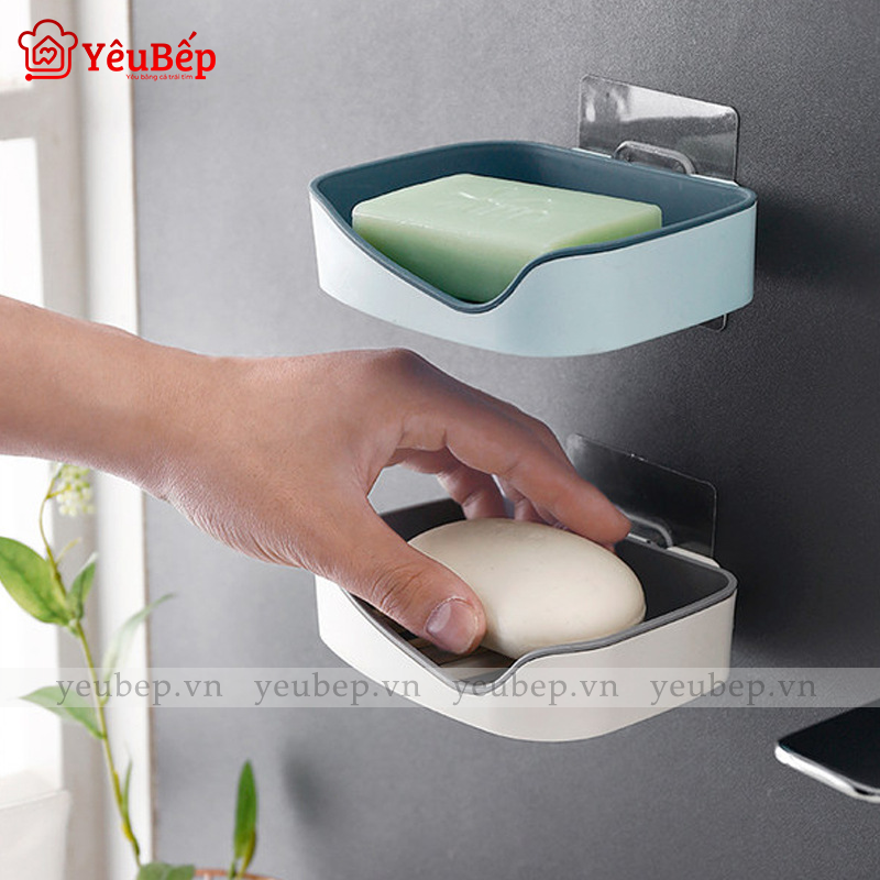 Khay Đựng Xà Bông Cao Cấp Cho Nhà Tắm Dán Tường
