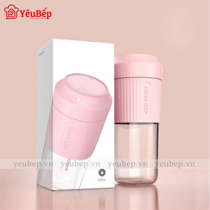 Máy Xay Sinh Tố Đa Năng Cầm Tay Dung Tích 450ml Pin 3000mAh - Máy Xay Sạc Pin USB Đa Năng (Hàng Cao Cấp)