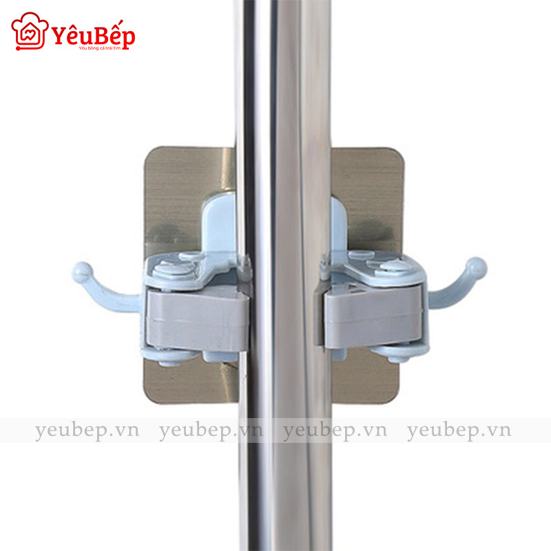 Kẹp Giữ Chổi, Cây Lau Nhà Treo Tường Chắc Chắn, Tiện Lợi