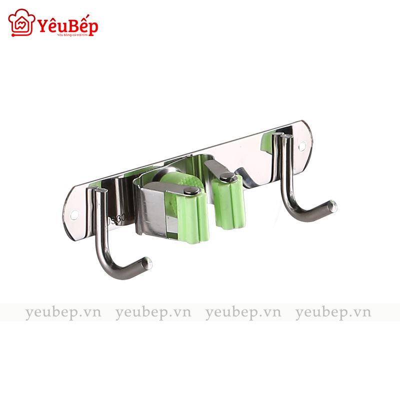 Móc Kẹp Cây Lau Nhà Phòng Tắm Dán Tường