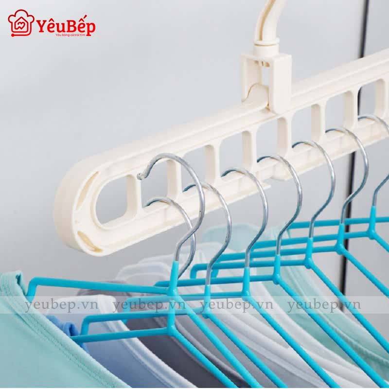 Móc Treo Quần Áo Đa Năng Thông Minh Gấp Gọn