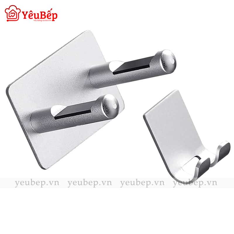 Móc Treo Máy Sấy Tóc Dán Tường Bằng Nhôm Chống Gỉ Sét