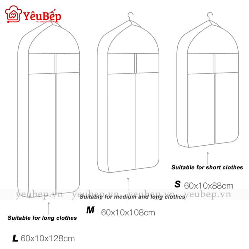 Móc Treo Quần Áo Chống Bụi, Chống Nhăn, Chống Ẩm Và Côn Trùng