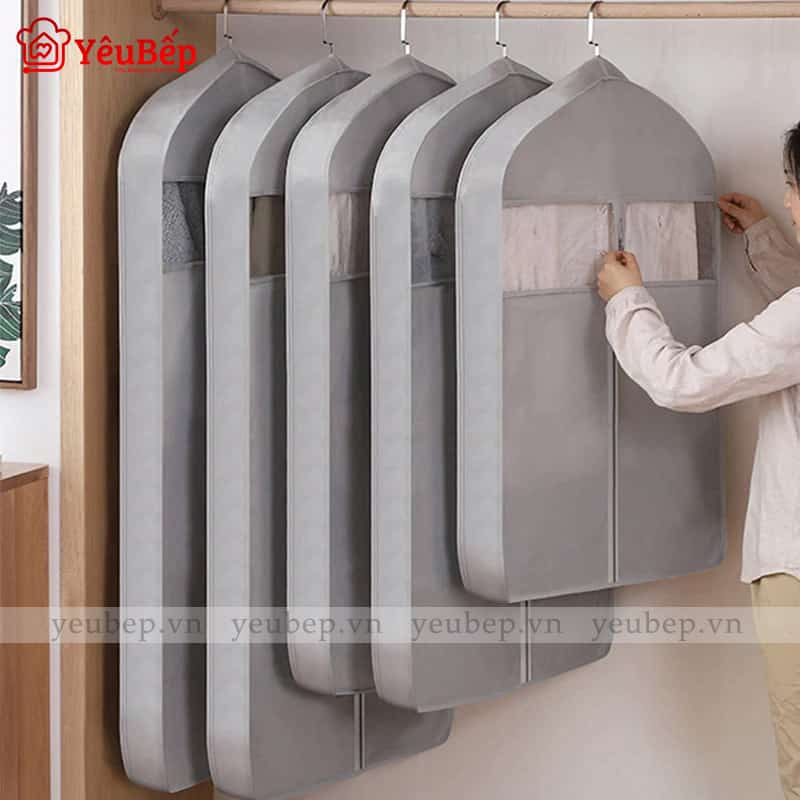 Móc Treo Quần Áo Chống Bụi, Chống Nhăn, Chống Ẩm Và Côn Trùng