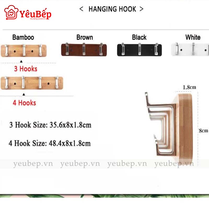 Móc Treo Quần Ao Treo Tường