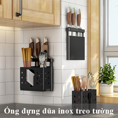 Ống đựng đũa Inox không gỉ đa năng cao cấp