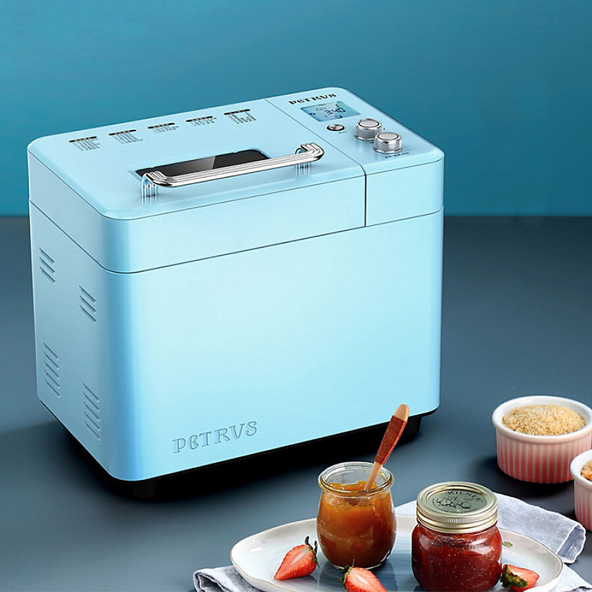 Máy làm bánh mì đa năng cao cấp Petrus 9709