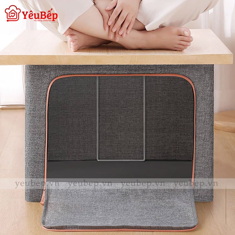 Thùng Cất Giữ Chăn Mền, Quần Áo Bằng Vải Oxford Cao Cấp