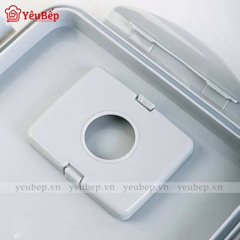 Thùng Đựng Gạo 10kg Có Nắp Khóa Chắc Chắn, Tiện Lợi