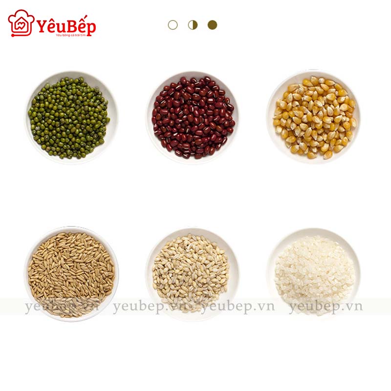 Thùng Đựng Gạo 4 Ngăn Trục Xoay 360 Độ