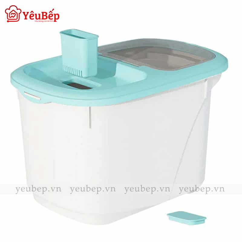 Thùng Đựng Gạo Bằng Nhựa Đa Năng Xua Đuổi Côn Trùng