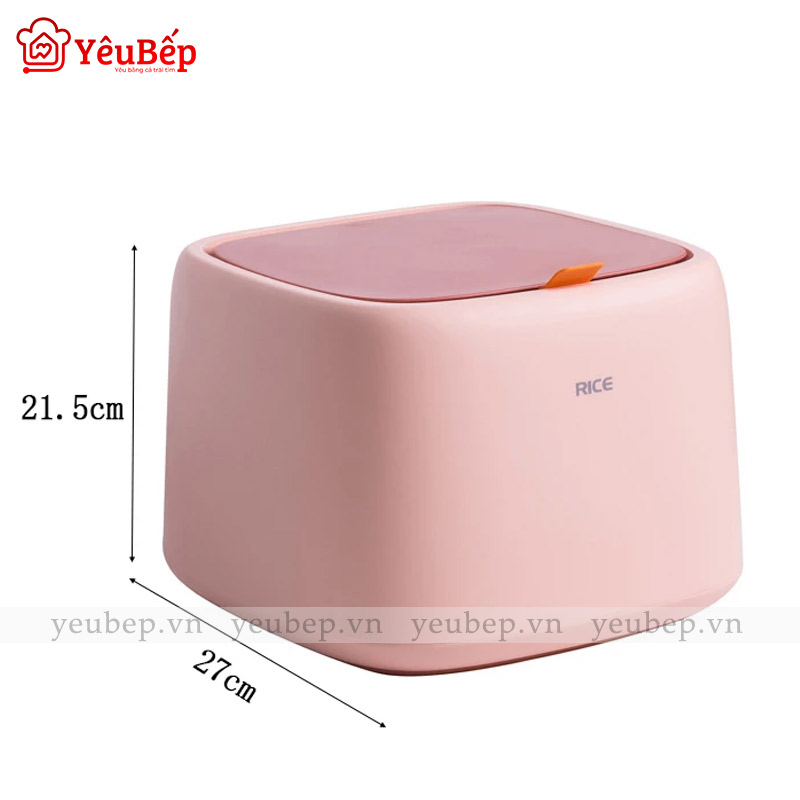Thùng Đựng Gạo Cao Cấp Chống Ẩm Tốt Dung Tích 10kg