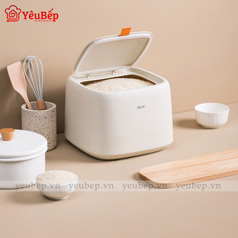 Thùng Đựng Gạo Cao Cấp Chống Ẩm Tốt Dung Tích 10kg