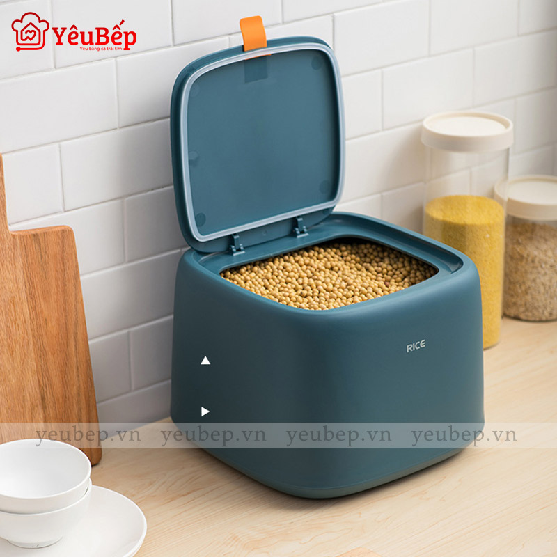 Thùng Đựng Gạo Cao Cấp Chống Ẩm Tốt Dung Tích 10kg