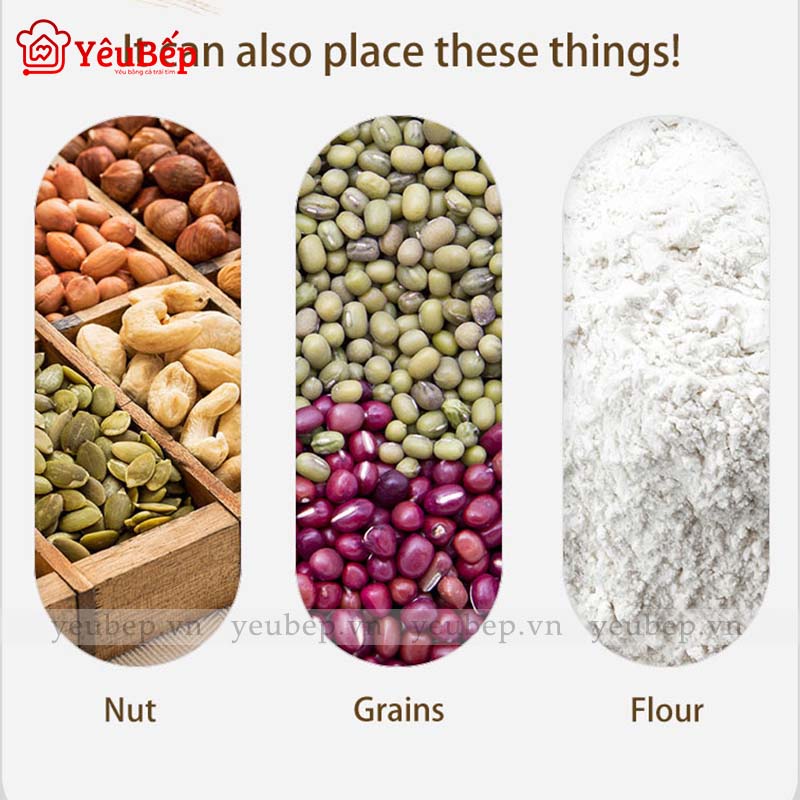 Thùng Đựng Gạo Thông Minh 10 kg HT -SYS COCO E2005