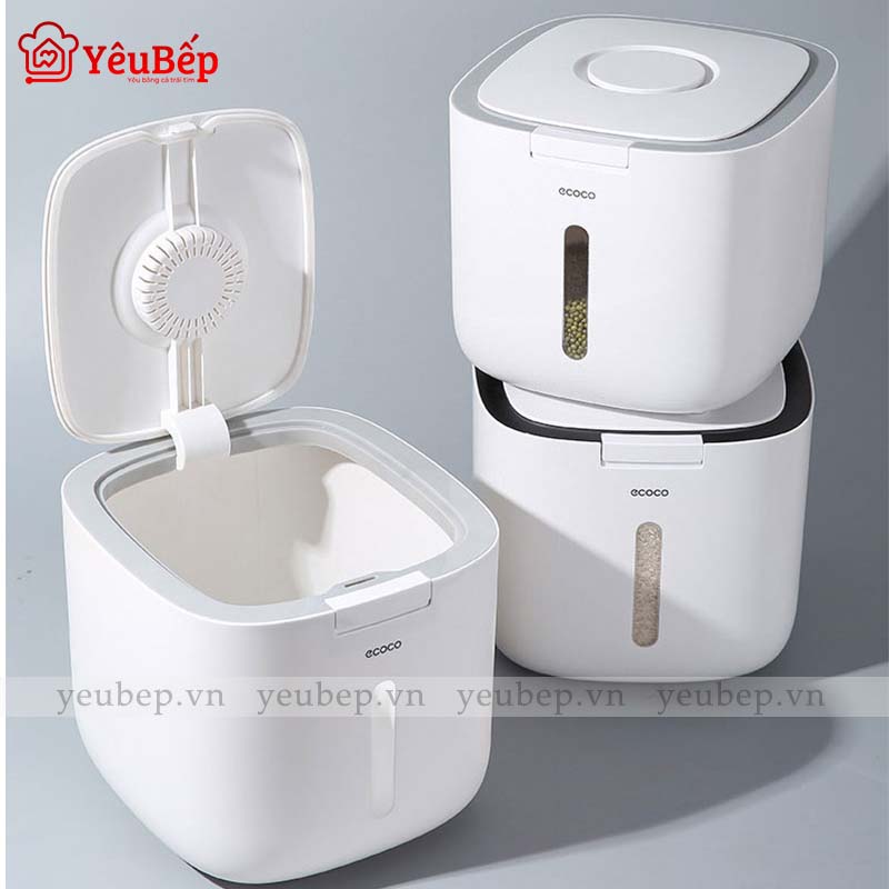 Thùng Đựng Gạo Thông Minh 10 kg HT -SYS COCO E2005