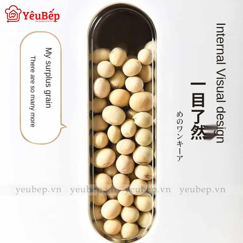 Thùng Đựng Gạo Diệt Côn Trùng Nano Thông Minh