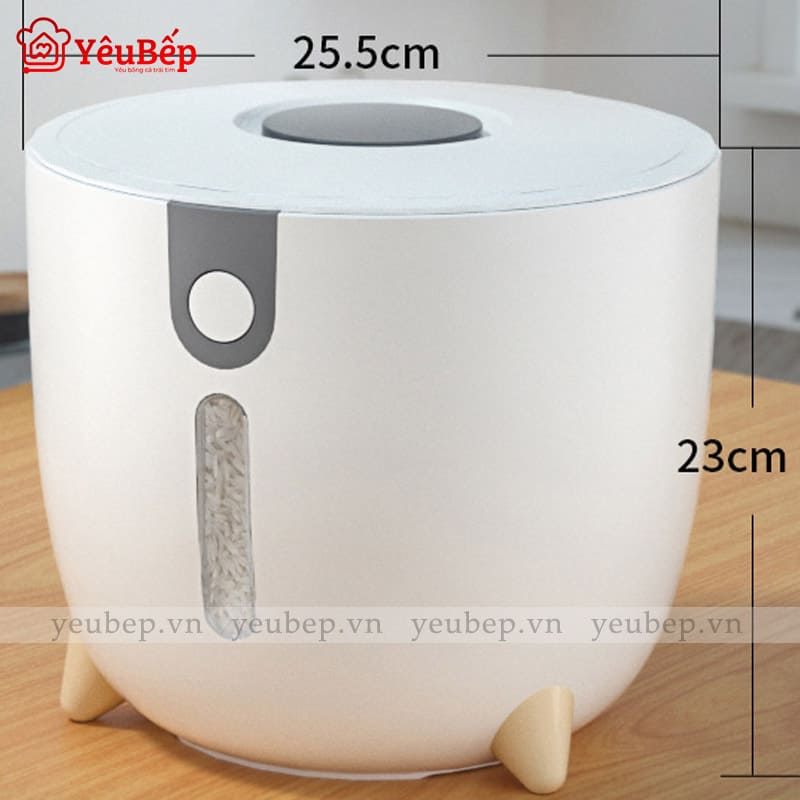 Thùng Đựng Gạo 10kg, 20kg Phong Cách Nhật Bản