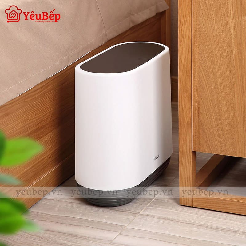 Thùng Rác Thông Minh Để Nhà Vệ Sinh Có Nút Cảm Ứng