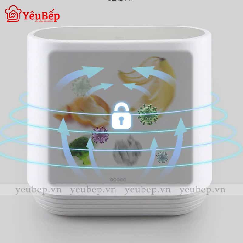 Thùng Rác Thông Minh Để Nhà Vệ Sinh Có Nút Cảm Ứng