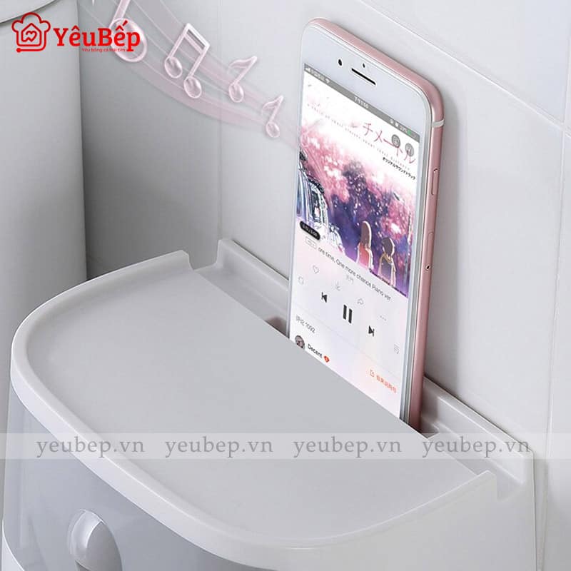 Tủ Đựng Giấy Kèm Kệ Để Đồ 2 Ngăn Ecoco Thông Minh