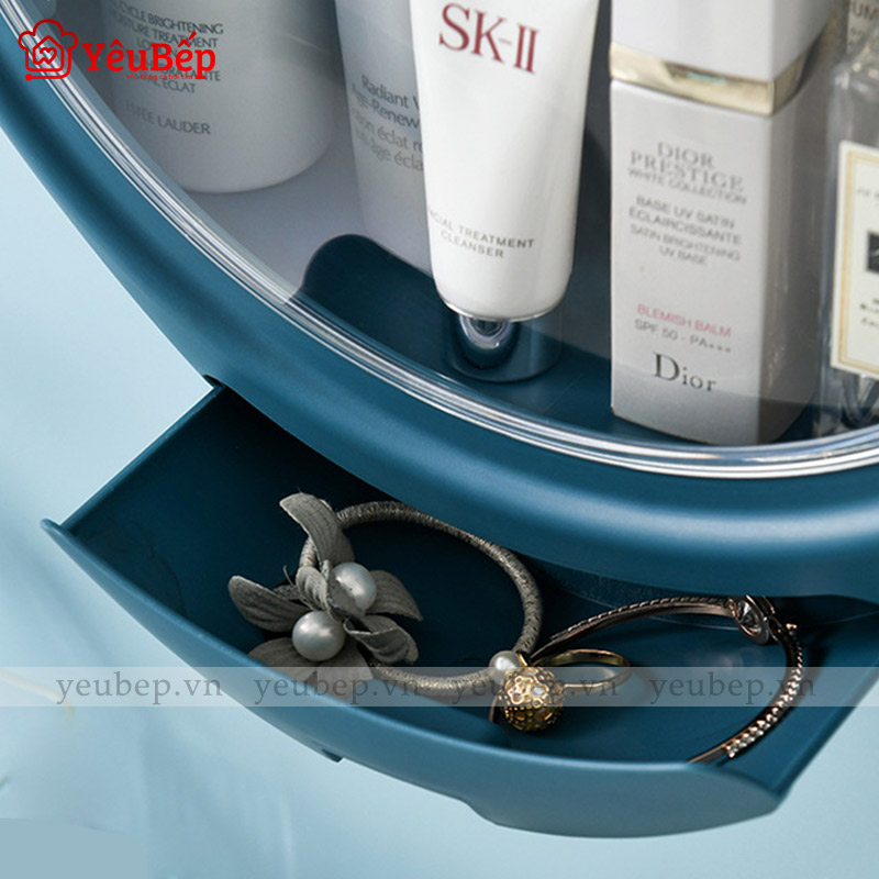 Tủ Đựng Mỹ Phẩm, Trang Sức Chống Nước Nhà Tắm Bằng Nhựa ABS
