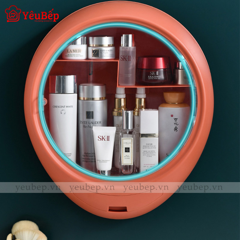 Tủ Đựng Mỹ Phẩm, Trang Sức Chống Nước Nhà Tắm Bằng Nhựa ABS