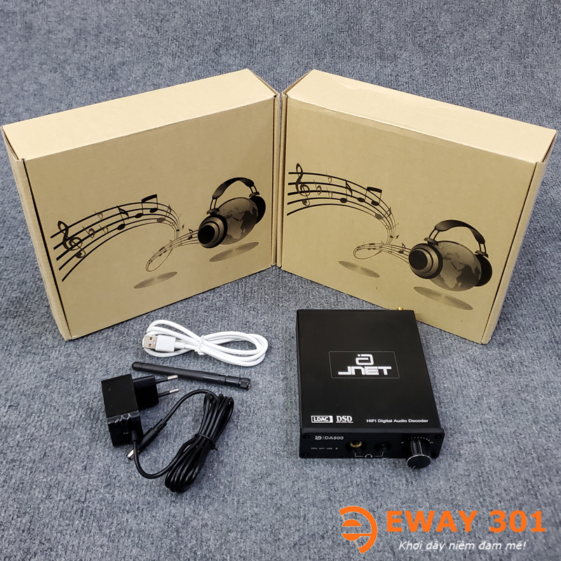 Hướng Dẫn Sử Dụng Đầu Giải Mã Âm Thanh JNET DAC DA800
