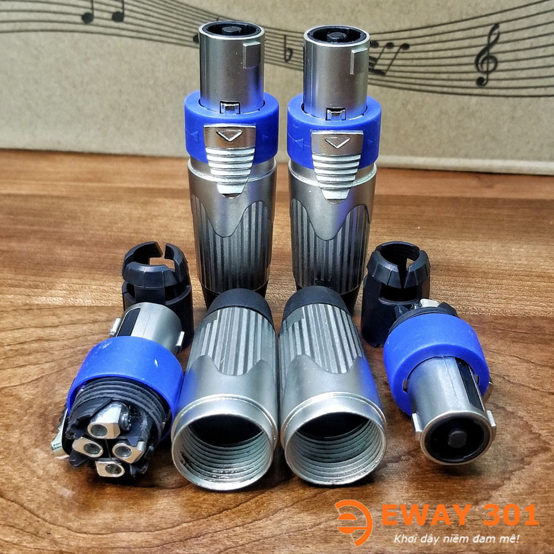 Giắc Loa Neutrik Kim Loại - Giắc Loa Speakon Neutri