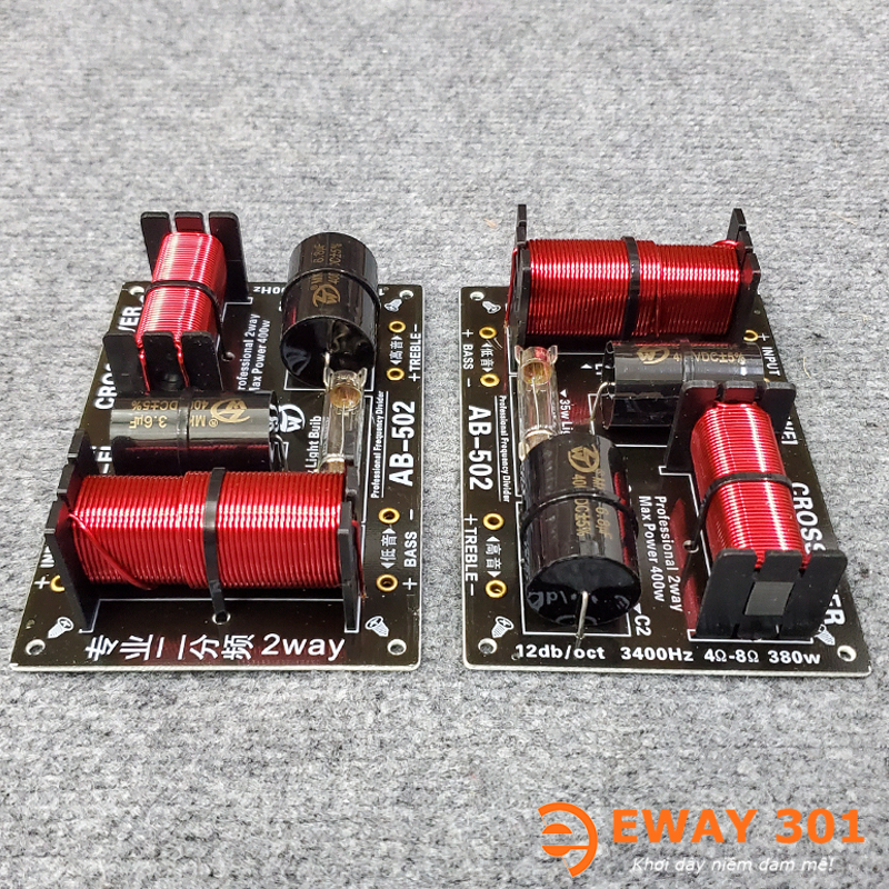 Mạch Phân Tần Loa 2 Đường Tiếng AB-502