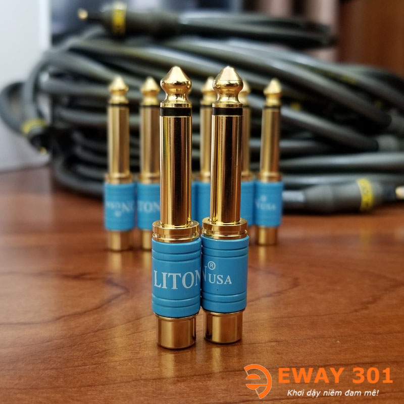 Một Chiếc Giắc Chuyển AV ra 6Li Liton