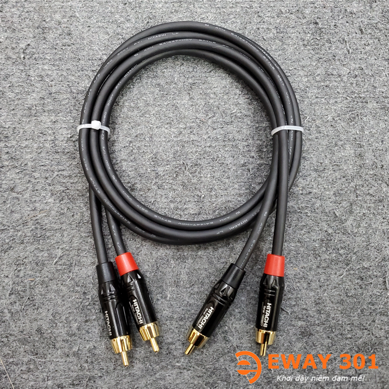 Bộ Dây AV Hitachi Bãi Nhật - Dài 1m